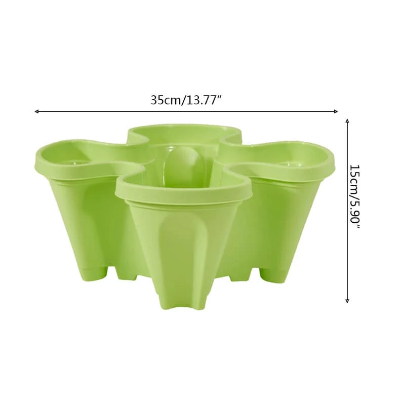 Plant Planter 4-Tier Stackable Self-Watering