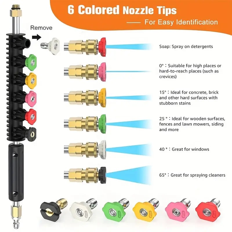 SkyReach 4000 PSI Telescoping Pressure Cleaning Wand Set
