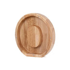 Piggy Bank Personalized Letter Sustainable Wood & Acrylic