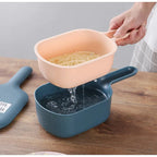 Vegetable Cutter Stainless Steel Blades & Rotating Drain Basket