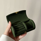 Travel Jewelry Organizer Case with Snap Closure for Mother's Day