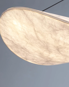 Ribbon-Shaped Warm White Pendant Light (Multiple Sizes)
