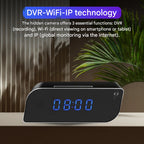 Digital Alarm Clock Hidden Camera HD 1080p Night Vision