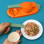 Dumpling Maker 2-In-1 Press & Shaper Ergonomic Handle