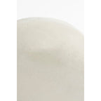 Mangowood Table Decor with Base in White Abstract Design