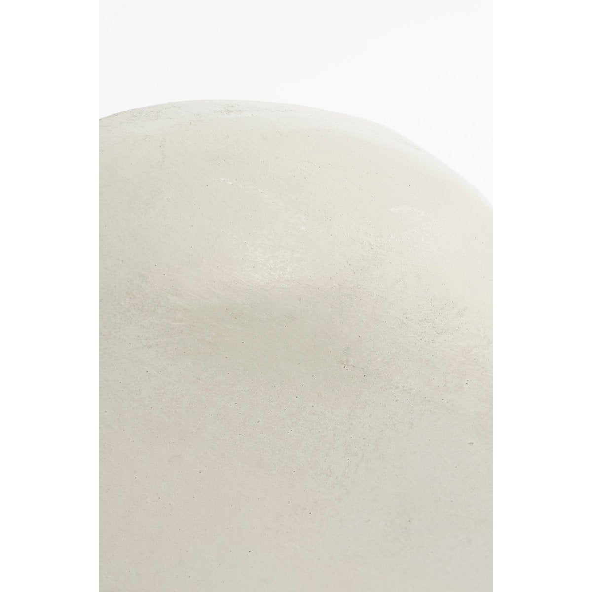 Mangowood Table Decor with Base in White Abstract Design