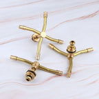 360° Adjustable Brass Garden Sprinkler – SpinJet Watering System