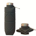 Collapsible Water Bottle Leak-Proof Food-Grade Silicone 750 ml