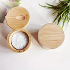 Spice Jar Bamboo Magnetic Lid & Spoon