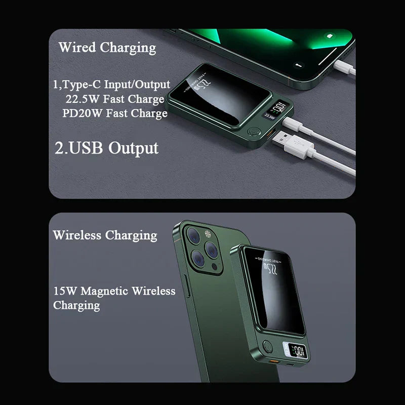Wireless Power Bank Magnetic 22.5W 5000mAh