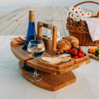 Outdoor Wine and Aperitif Serving Table