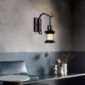 Rustic Metal Wall Light Fixture