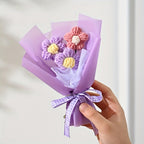 Mini Wrapped Floral Arrangement for Mother's Day Gift – Handmade Decor