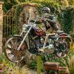 Stainless Steel Vintage Chopper Wind Chime (Garden Stake)
