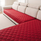 Non-Slip Embossed Polyester Sofa Cover (2-Piece Set)