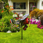 Weather-Resistant Stainless Steel Biplane Wind Spinner