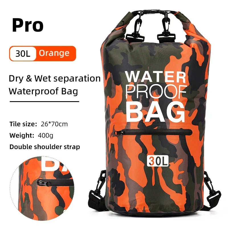 Backpack Waterproof Wet & Dry Compartment Durable