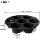Cake Mold Silicone 7 Cavity Non-Stick Dishwasher Safe