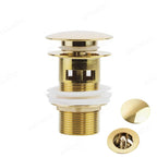 Pop-Up Drain Plug Brass & Stainless Set of 2