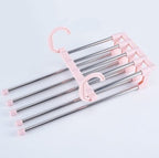 Space-Saving Multi-Pant Organizer Hanger