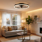 LED Flush Mount Light Fixture for Modern Ceiling Fans