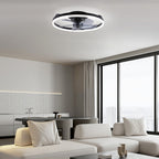 LED Flush Mount Light Fixture for Modern Ceiling Fans