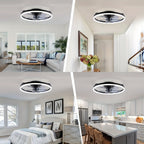 LED Flush Mount Light Fixture for Modern Ceiling Fans