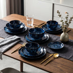 Reactive Glaze Ceramic Dinnerware Set