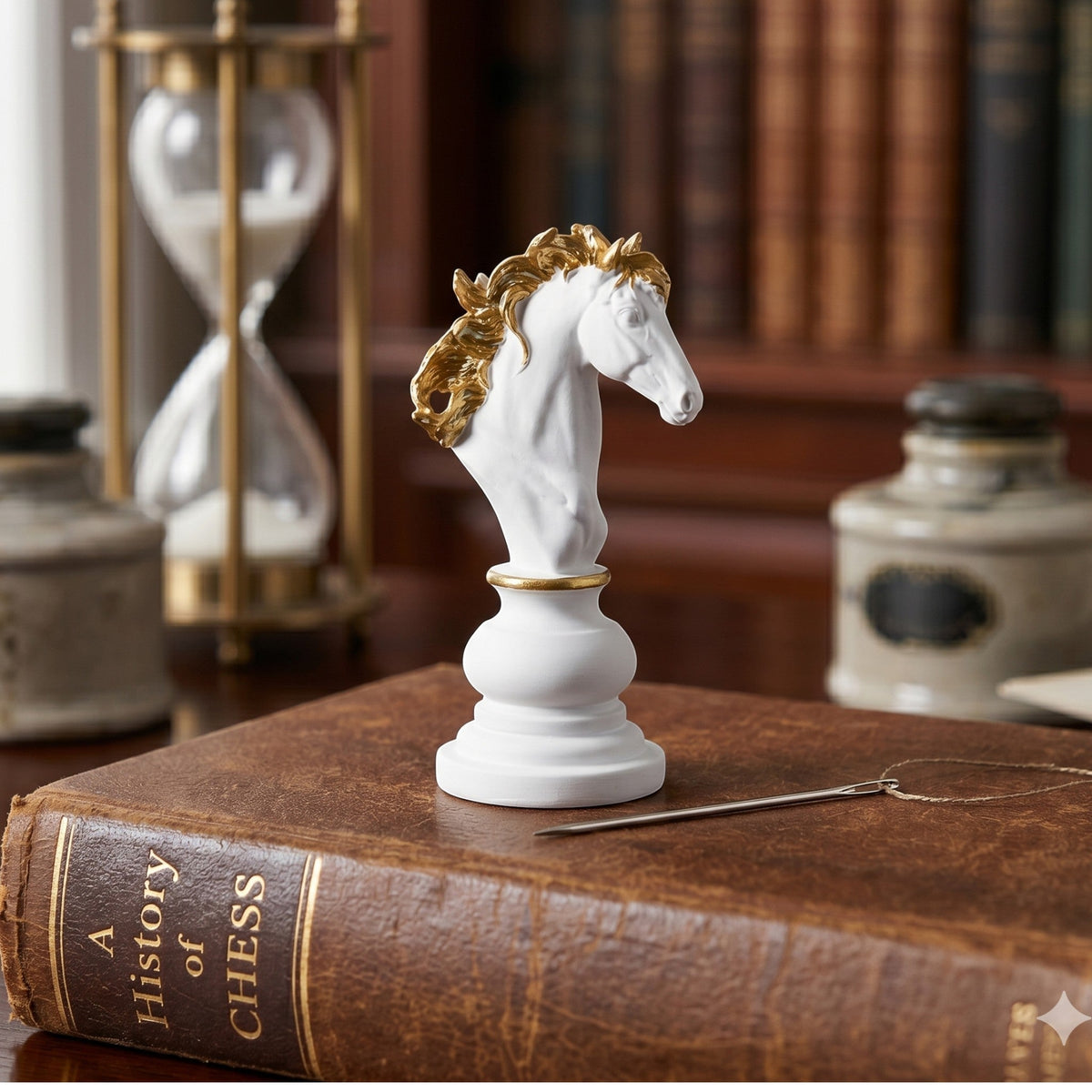 Decorative Sculpture of Chess Figure