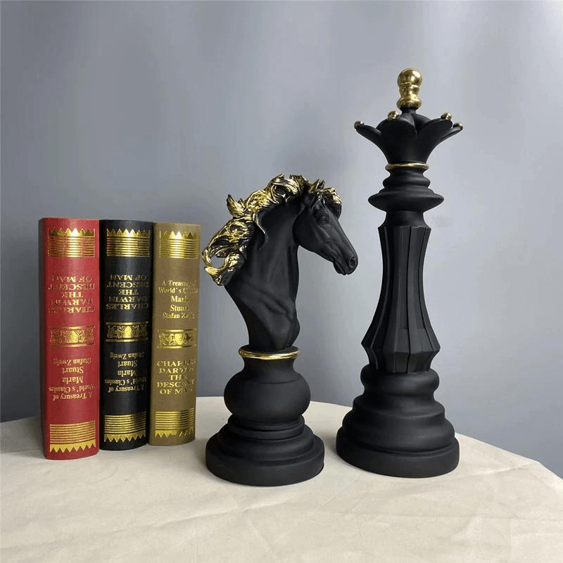 Decorative Sculpture of Chess Figure