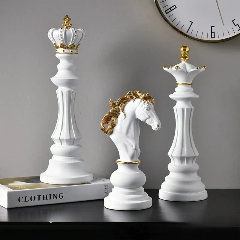 Decorative Sculpture of Chess Figure