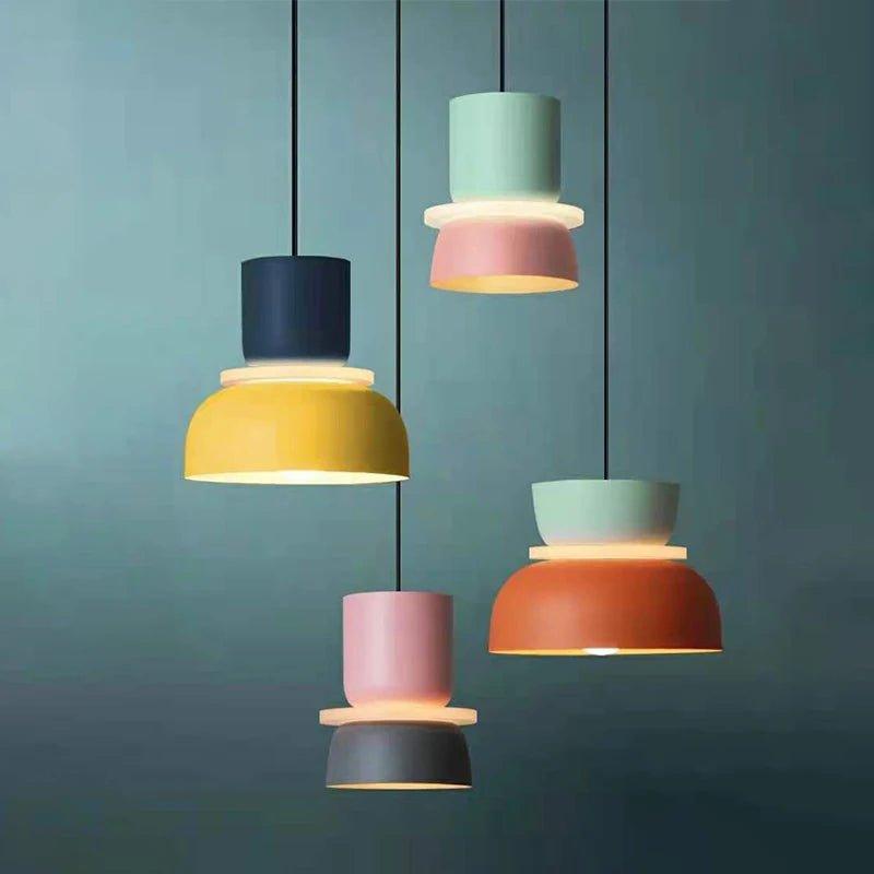 Nordic Colorful Pendant Light Collection – Playful Design