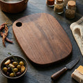 Cutting Board featuring Handle and Hanging Loop