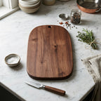 Cutting Board featuring Handle and Hanging Loop