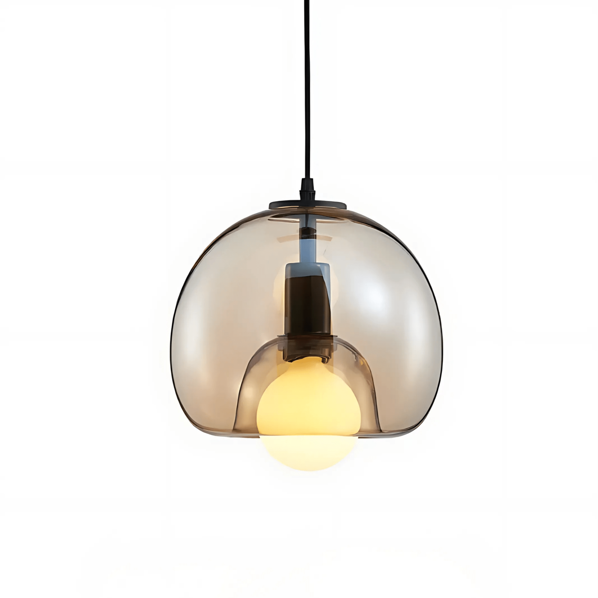 Modern Handblown Glass Pendant Light – Elegant Design