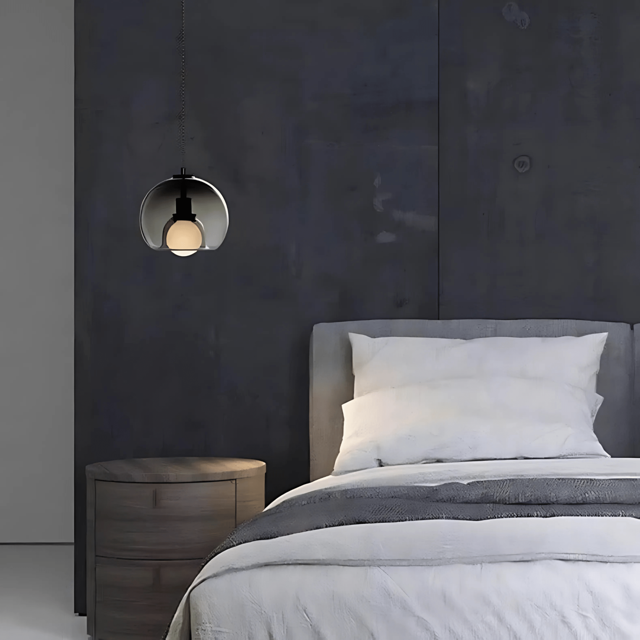 Modern Handblown Glass Pendant Light – Elegant Design