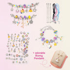 DIY Jewelry Kit for Kids - Bracelet Making Set for Mother's Day Gift