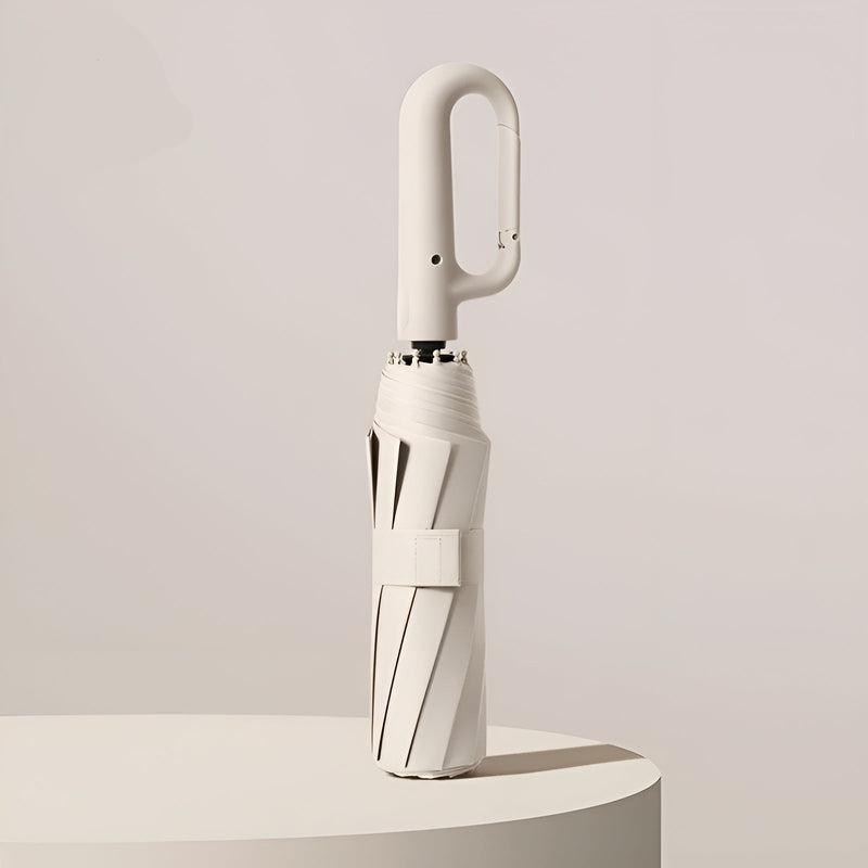 Handy Umbrella Featuring a Convenient Ring Grip