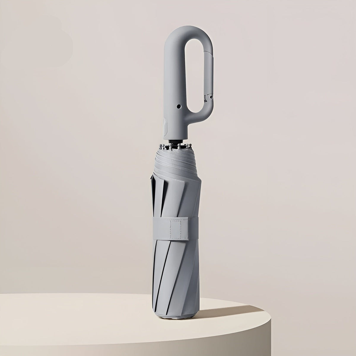 Handy Umbrella Featuring a Convenient Ring Grip