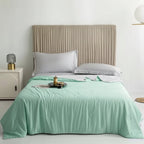 Lightweight Summer Blanket - Soft, Moisture-Wicking Cooling Fabric