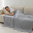 Lightweight Breathable Cooling Blanket for Summer Sleep
