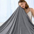 Lightweight Breathable Cooling Blanket for Summer Sleep