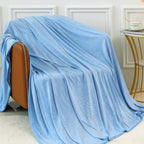 Lightweight Breathable Cooling Blanket for Summer Sleep