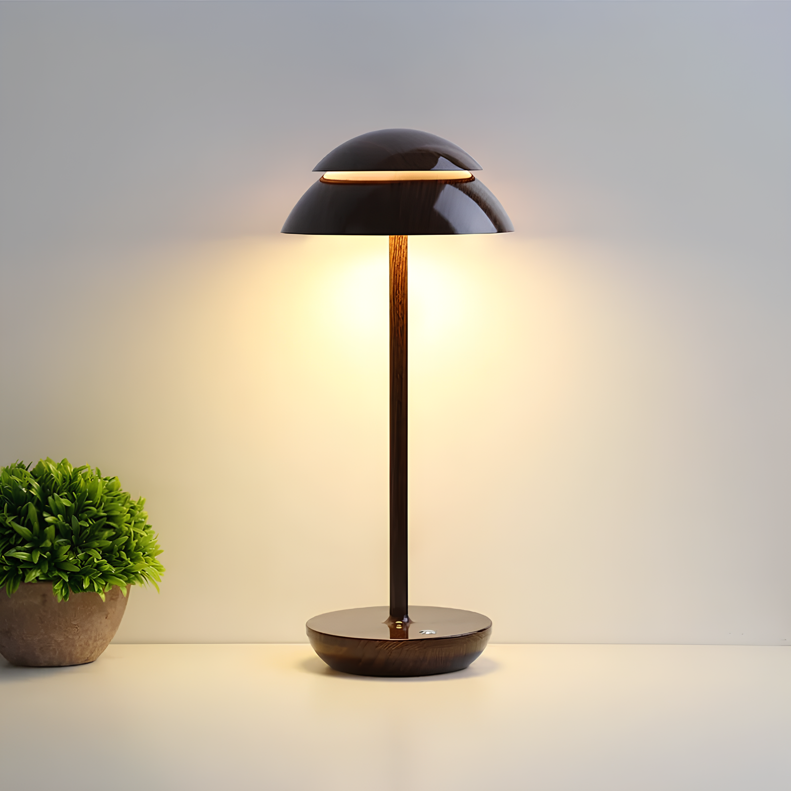Portable LED Table Lamp with Touch Dimming