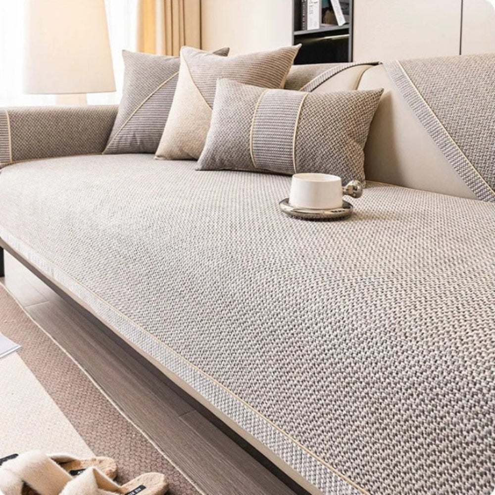 Non-Slip Furniture Protector Cover for Cotton Sofas