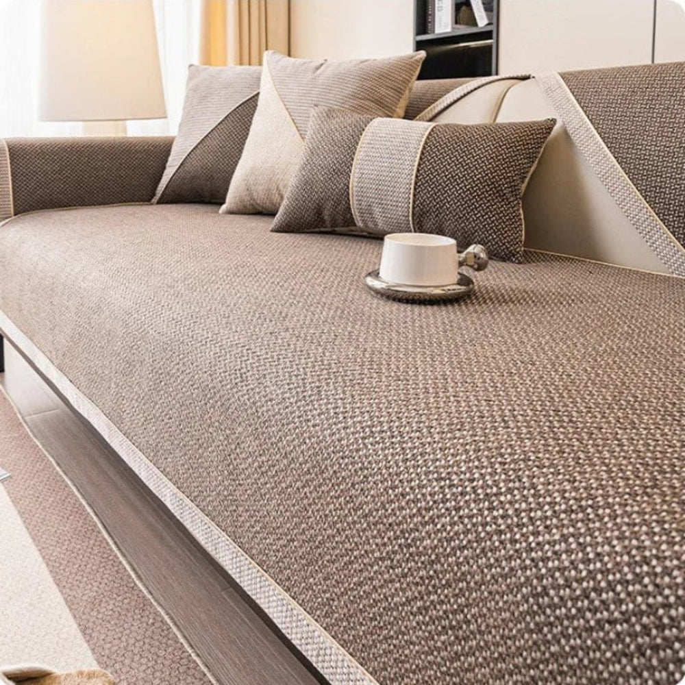 Non-Slip Furniture Protector Cover for Cotton Sofas