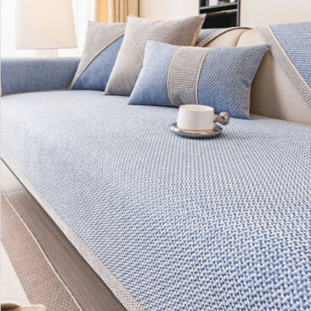 Non-Slip Furniture Protector Cover for Cotton Sofas
