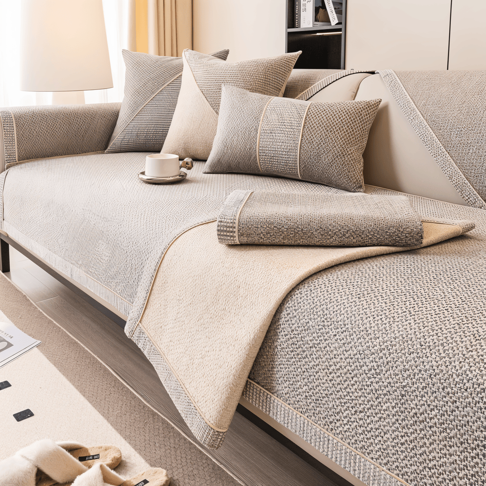 Sofa Slipcover for Furniture Protection – Decorative Couch Cover