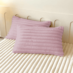 Textured Ribbed Cushion Cover