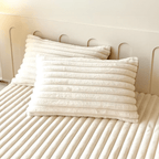 Textured Ribbed Cushion Cover